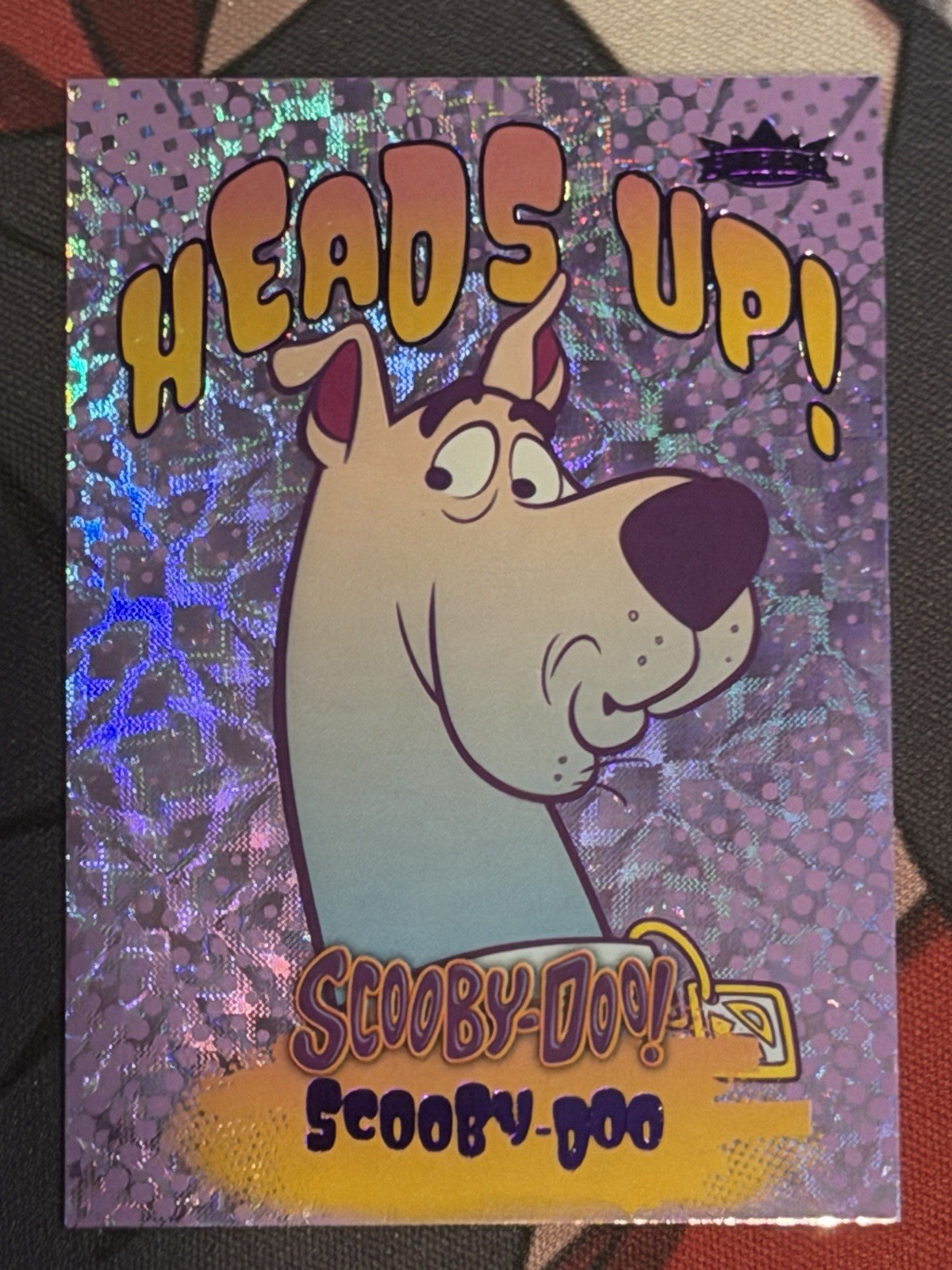 2024 Fleer Scooby Doo Head's Up Purple 11/25 Scooby Doo #1 🔥🔥🔥 2024 Fleer Scooby Doo Head's Up Purple 11/25 Scooby Doo #1 🔥🔥🔥
