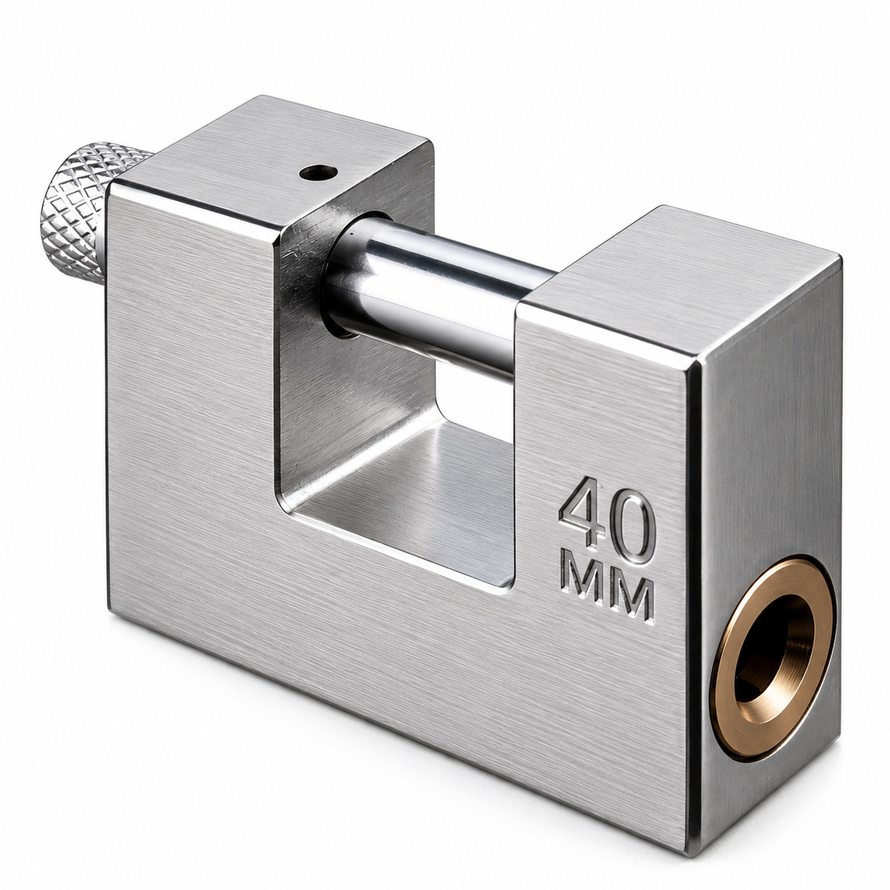 40mm Heavy Duty Stainless Steel Padlock Anti-Theft Security Lock Garage 40mm Heavy Duty Stainless Steel Padlock Anti-Theft Security Lock Garage