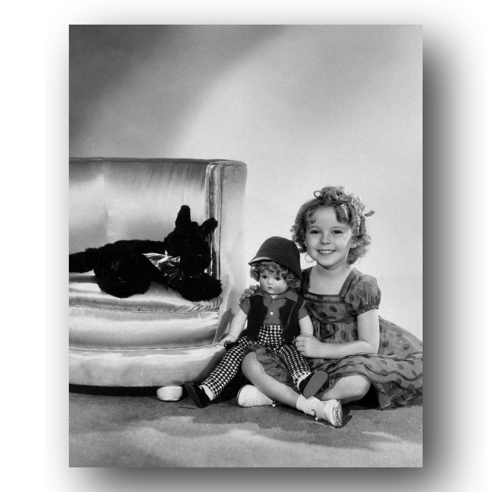 Shirley Temple Photo 8x10 Cute Child Star Classic Hollywood Portrait