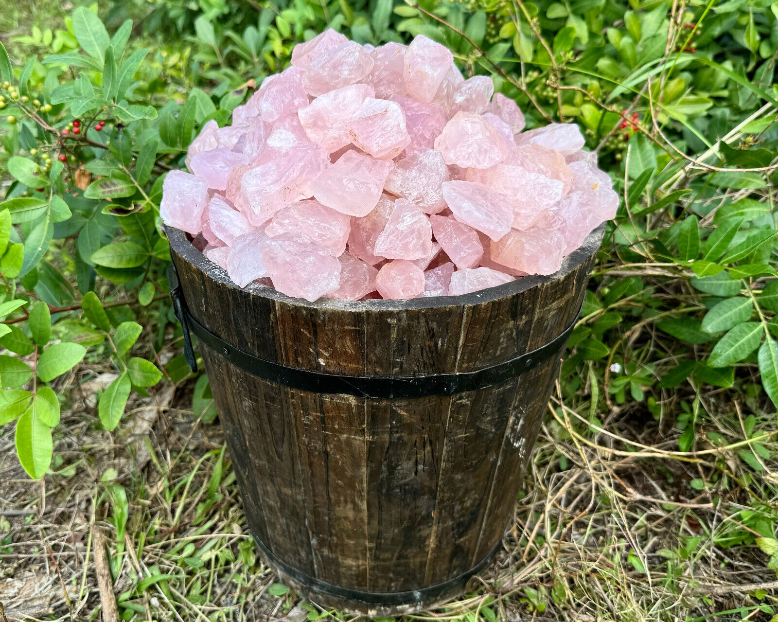 11 lb HUGE Wholesale Bulk Lot Natural Rough Rose Quartz Crystals, Raw Love Stone