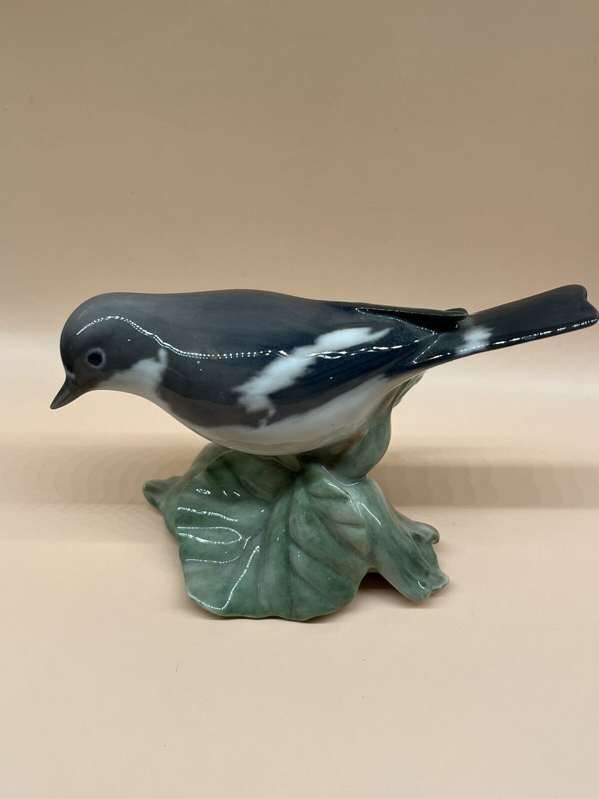 Royal Copenhagen Denmark Porcelain Flycatcher Bird Figurine 2144