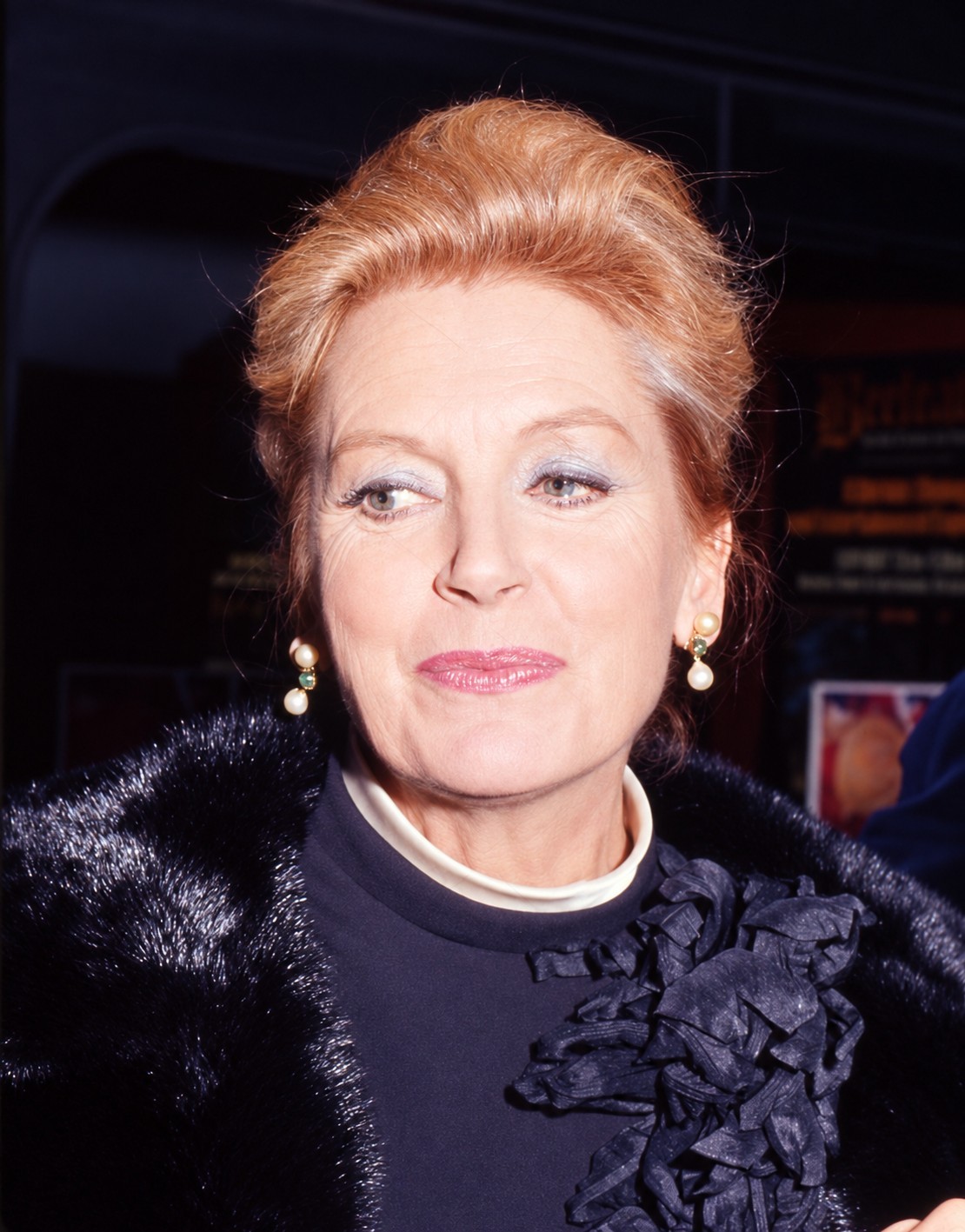 Deborah Kerr In Fur Coat 8.5x11 Giclee photo