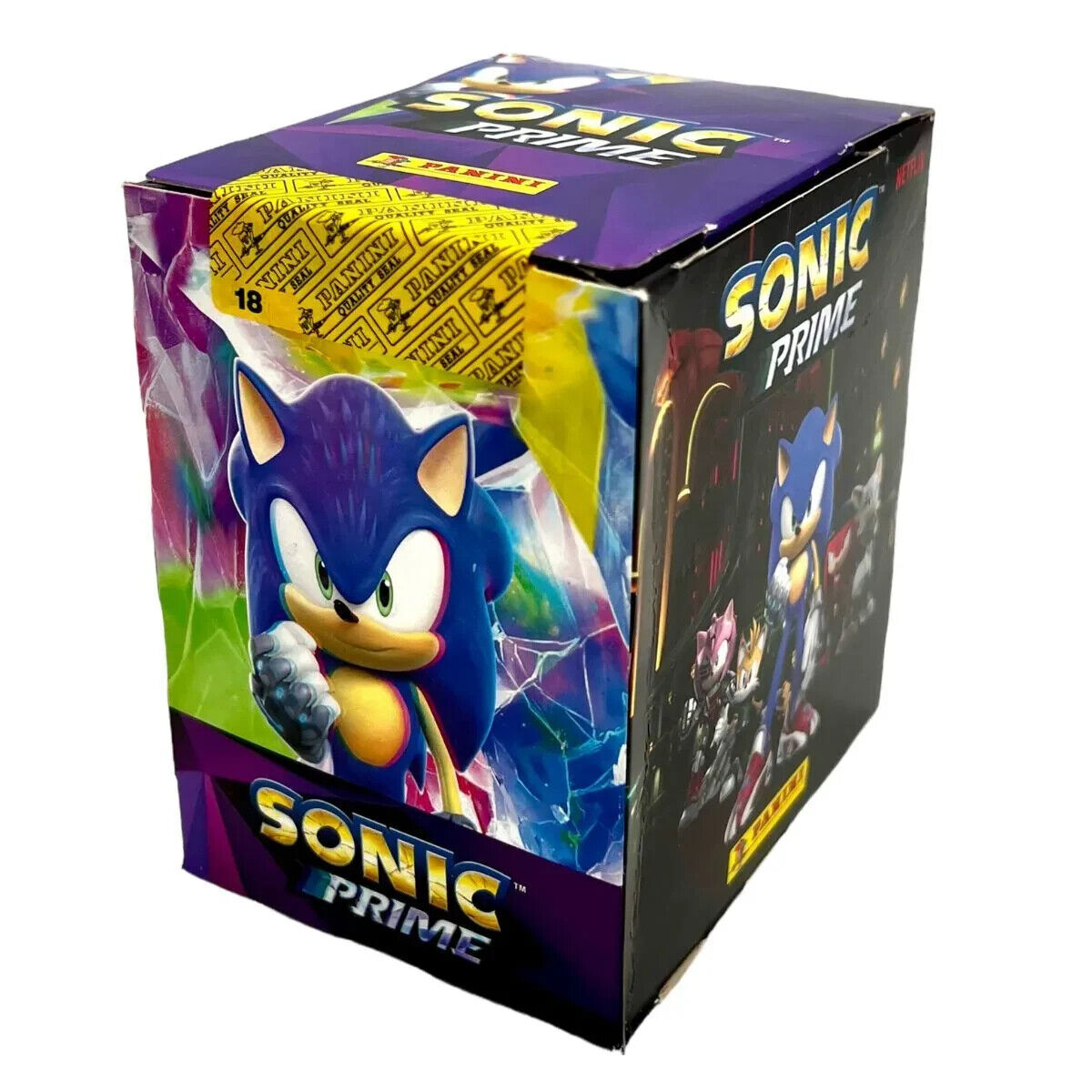 2024 Panini SEGA Sonic Prime Sticker Box | 36 Packs of 5 Stickers