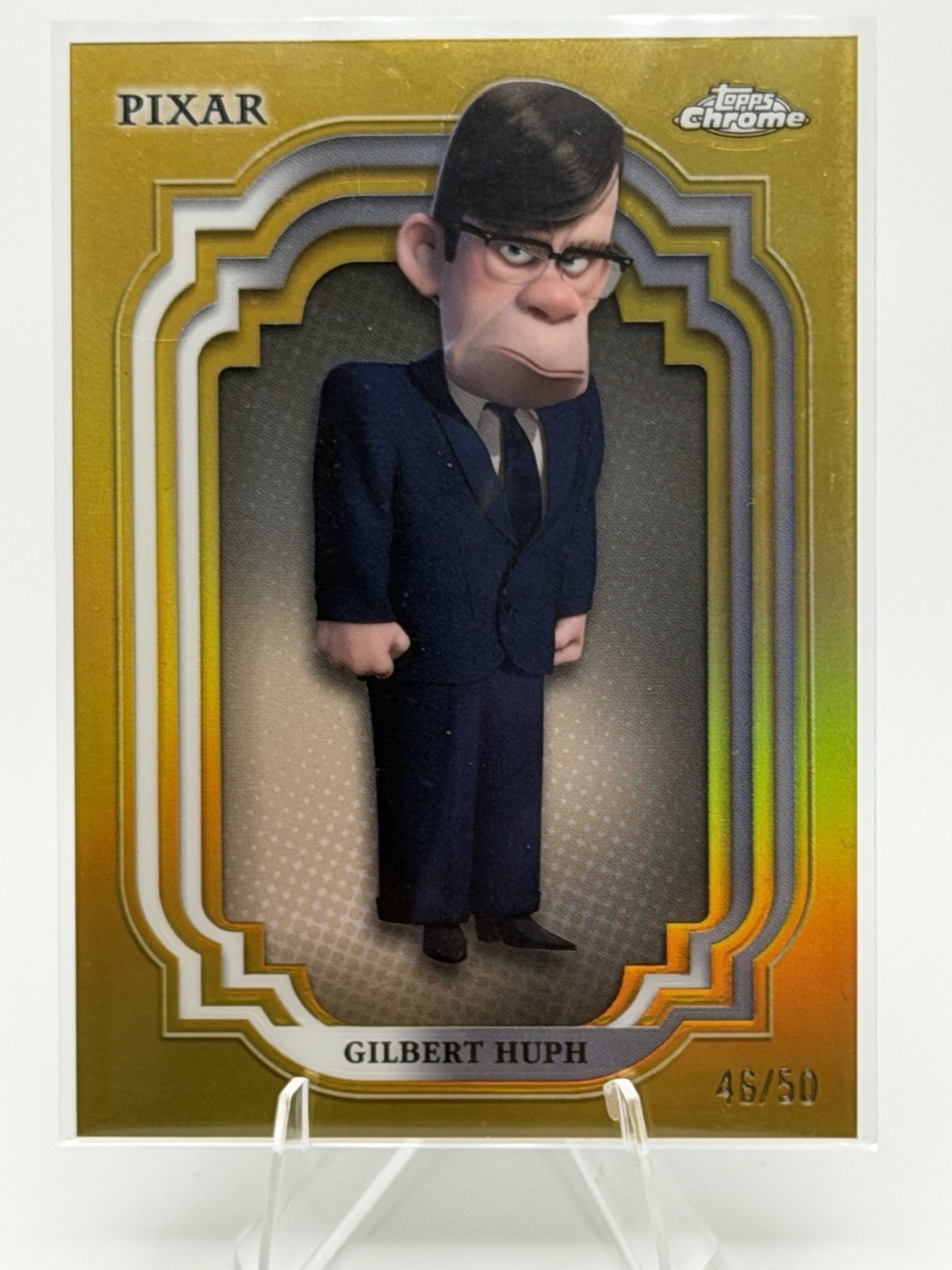 2024 Topps Chrome Disney Gold Refractor Gilbert Huph /50 2024 Topps Chrome Disney Gold Refractor Gilbert Huph /50