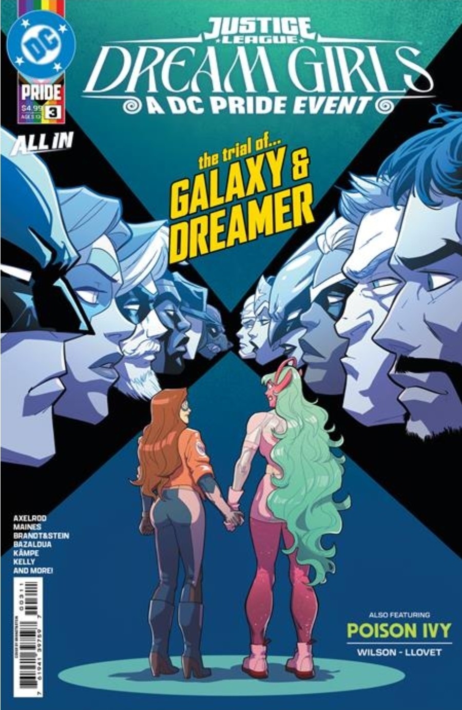 Justice League Dream Girls A DC Pride Event #3 (Of 4) Cover A Pre-Sale 6/17