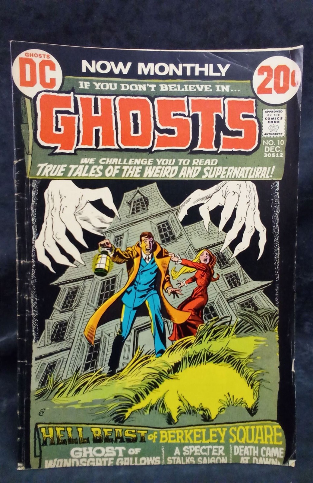 Ghosts #10 1972 DC Comics Comic Book Ghosts #10 1972 DC Comics Comic Book