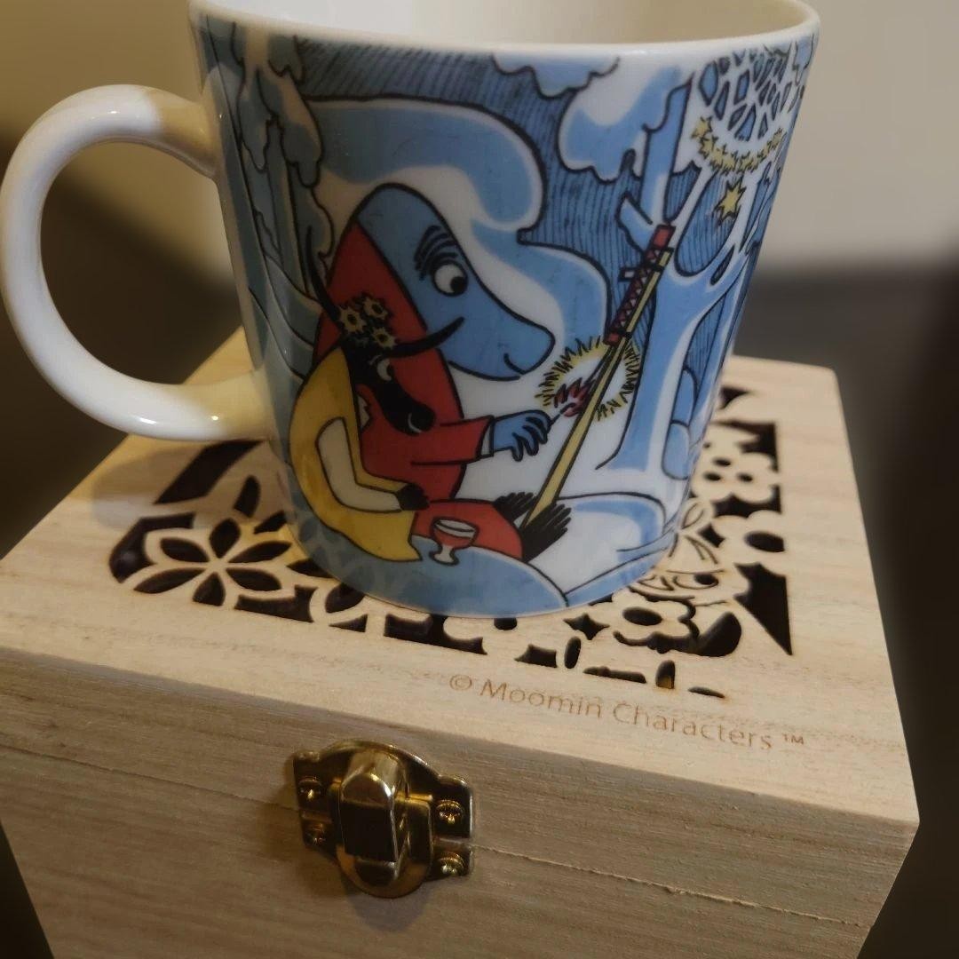 ARABIA Moomin Millennium 2000 Limited Edition Mug Cup Finland Collectible Rare