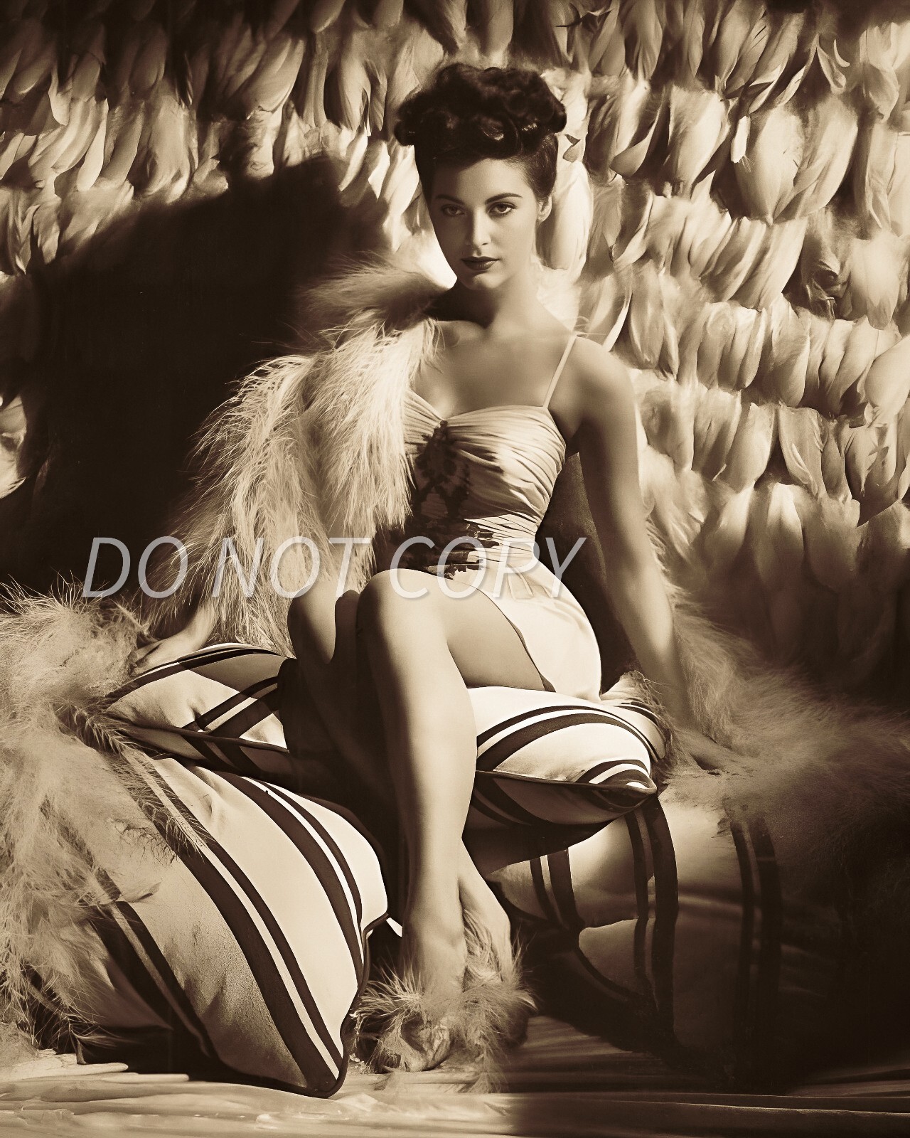 Classic Ziegfeld Follies Theater Beauty 8x10 Vintage Photo
