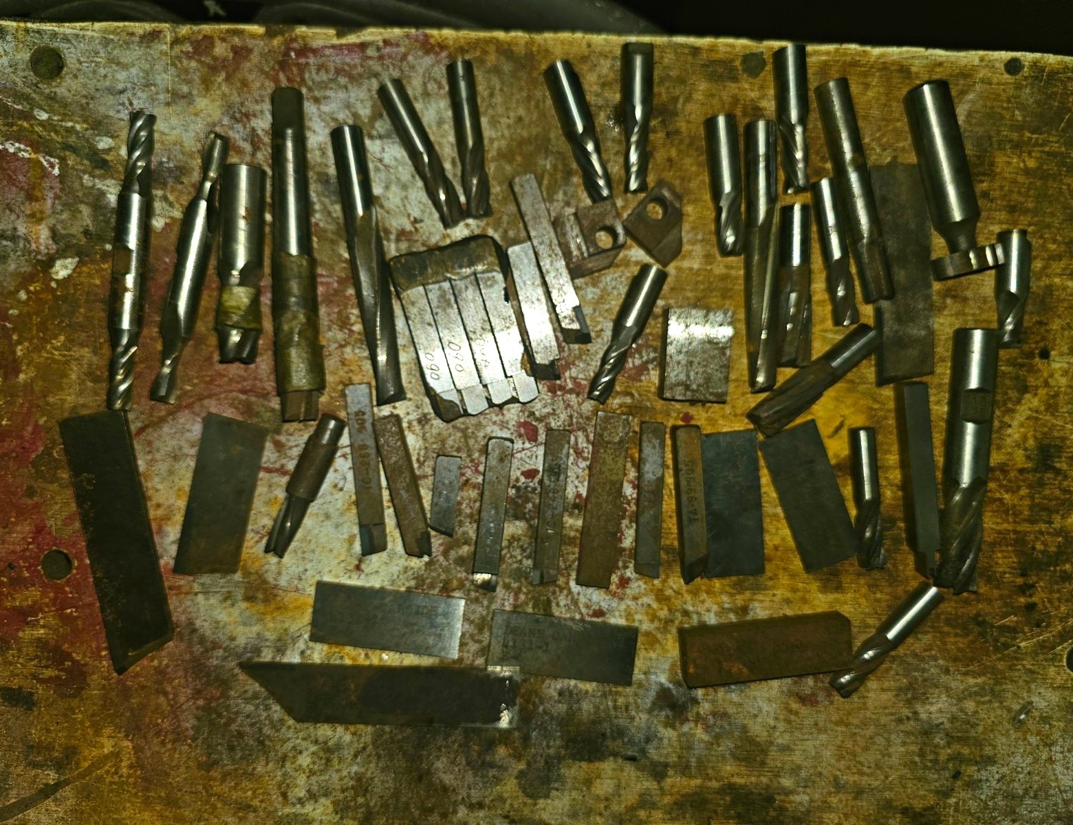 Miscellaneous Lot Of Machinist Tooling