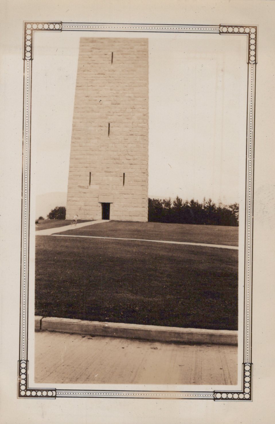 1931 Bennington Battle Monument Vermont Obelisk Original Photo