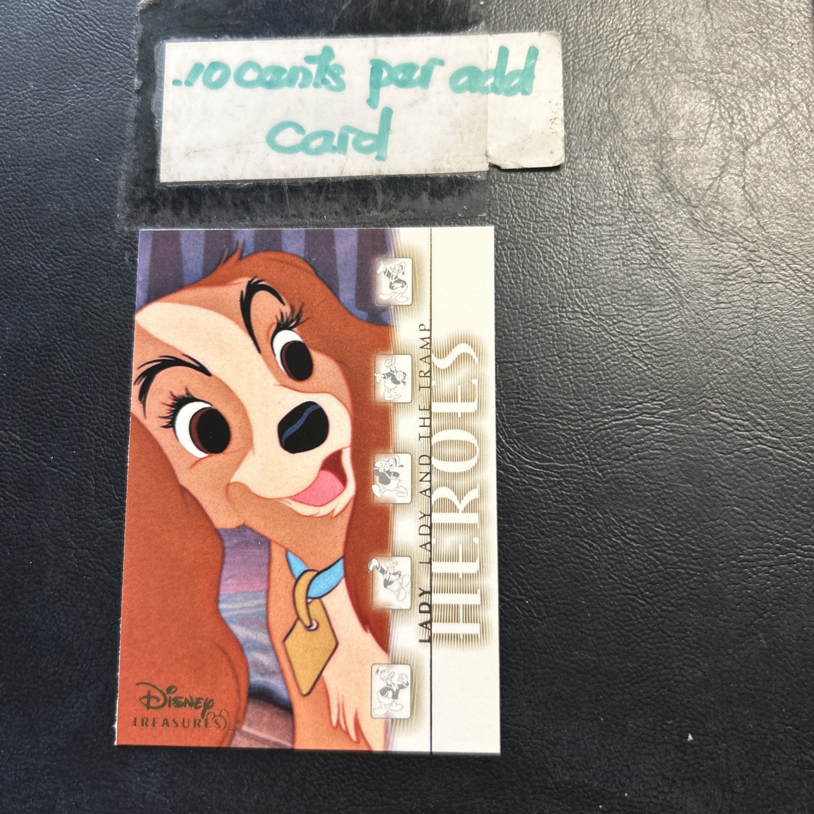 Jb10b Disney Treasures 2004 #130 Lady Lady And The Tramp Heroes add ship.10