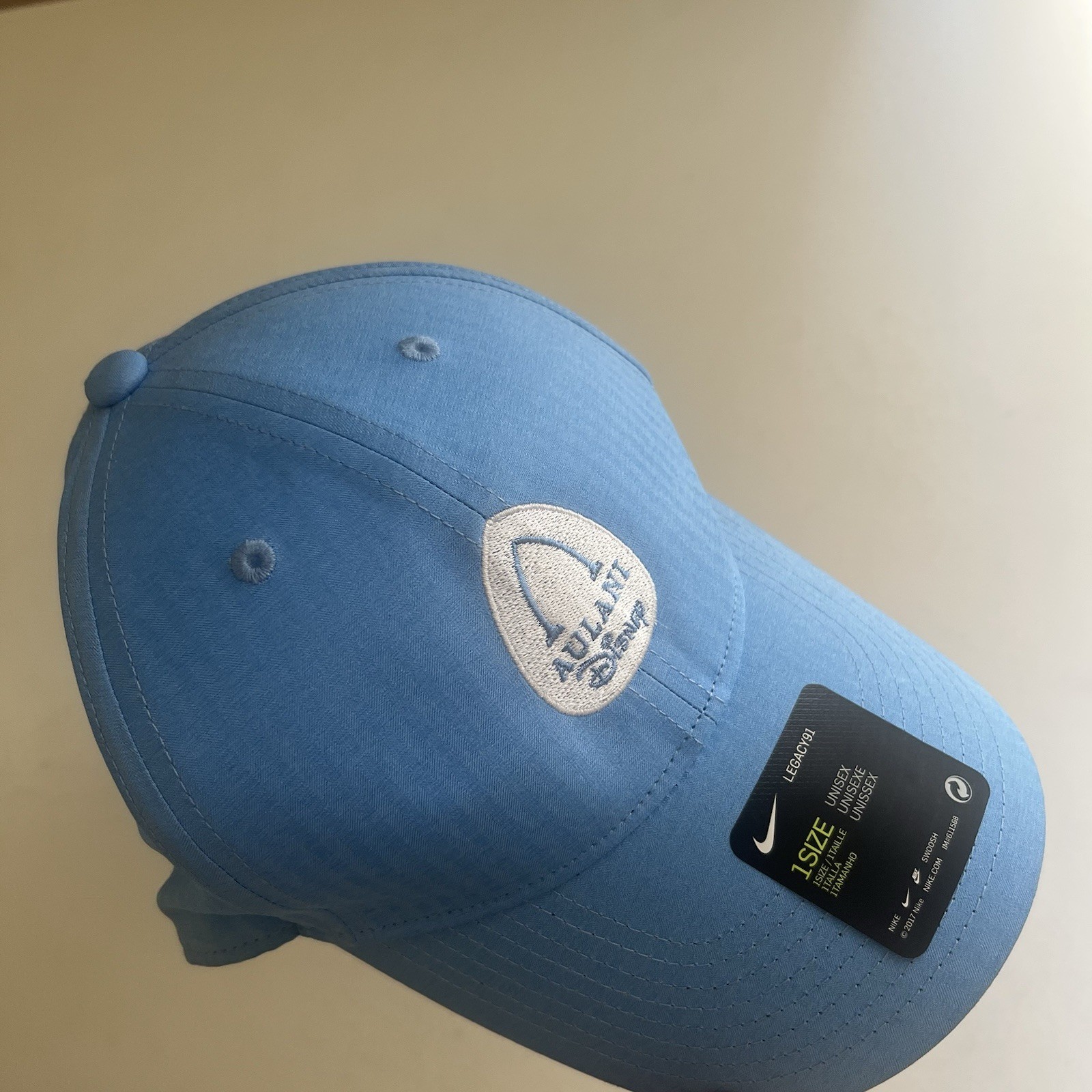 Blue Aulani Disney Nike Hat Cap Hawaii OSFA ADJUSTABLE STRAP AUTHENTIC