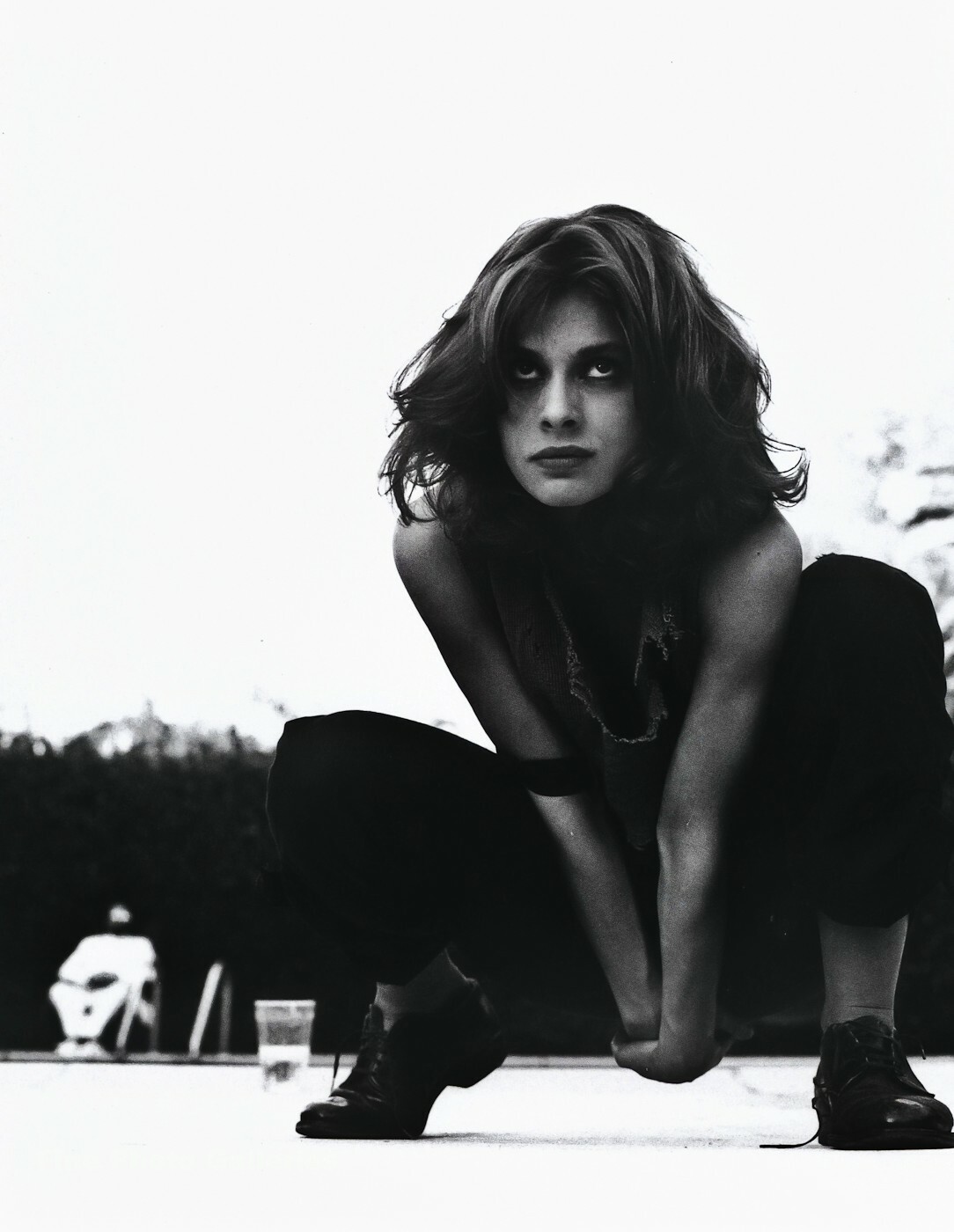 1980s Vintage HELMUT NEWTON Movie Actress Nastassja Kinski Photo Engraving Art