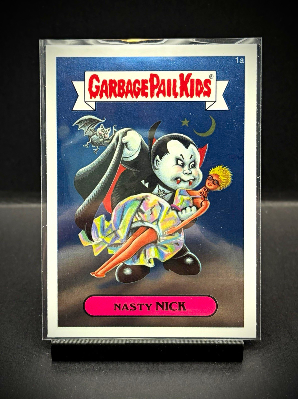 2013 Topps Garbage Pail Kids Chrome 1 NASTY NICK #1a