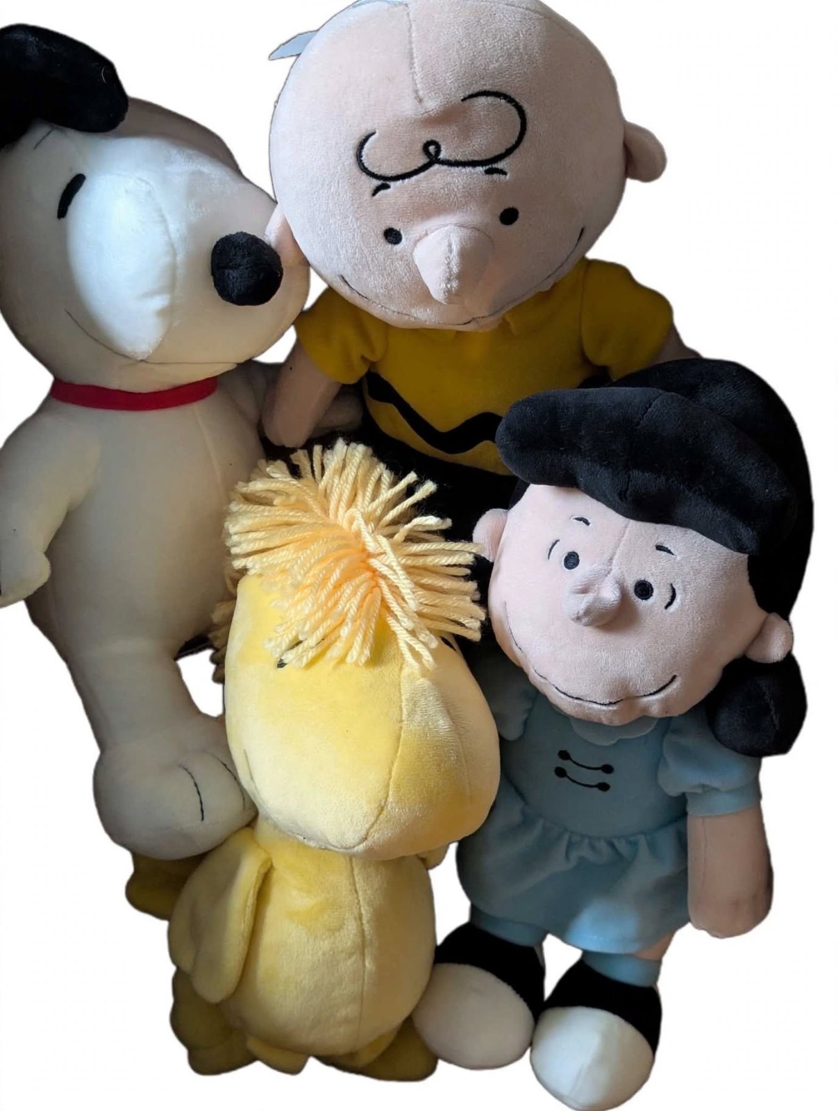 Peanuts Plush Lot 4 Snoopy Charlie Brown Lucy Woodstock Stuffed Dolls 10\ Peanuts Plush Lot 4 Snoopy Charlie Brown Lucy Woodstock Stuffed Dolls 10\