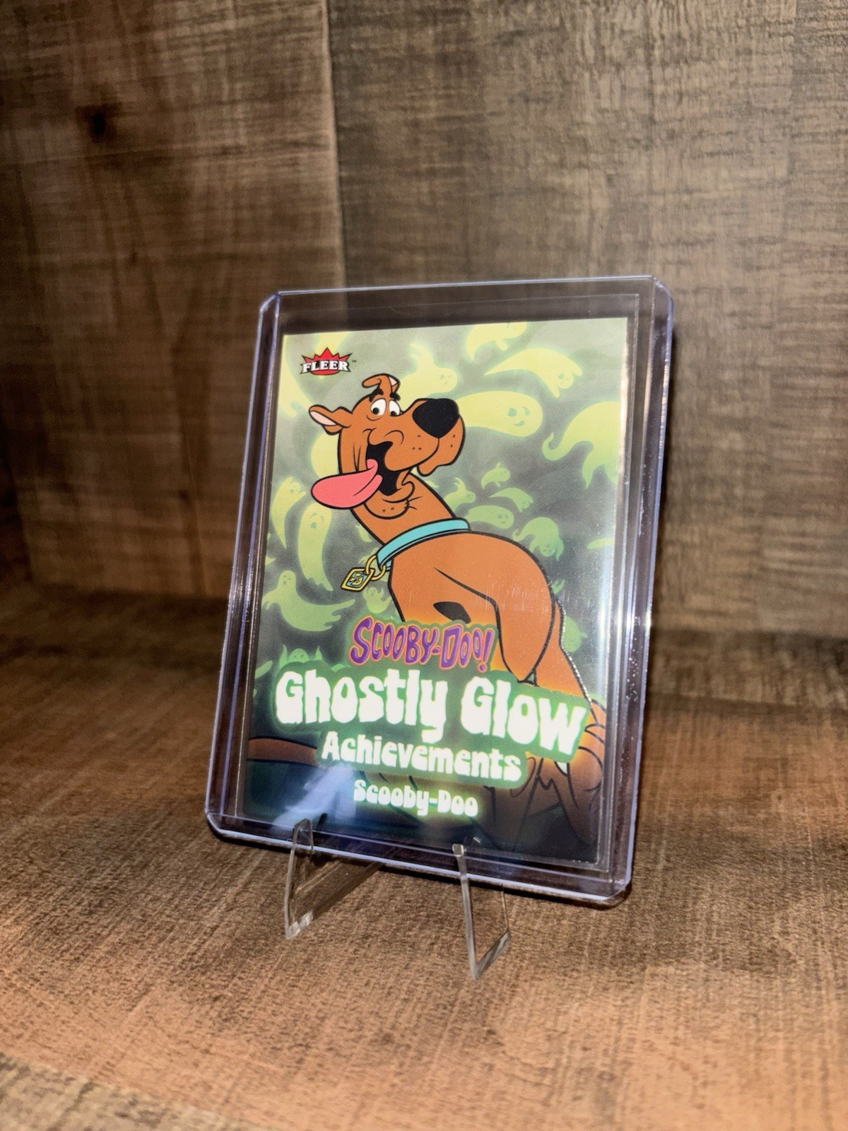 2024 Fleer Scooby Doo Ghostly Glow Achievement Scooby Doo #GA-1 Card