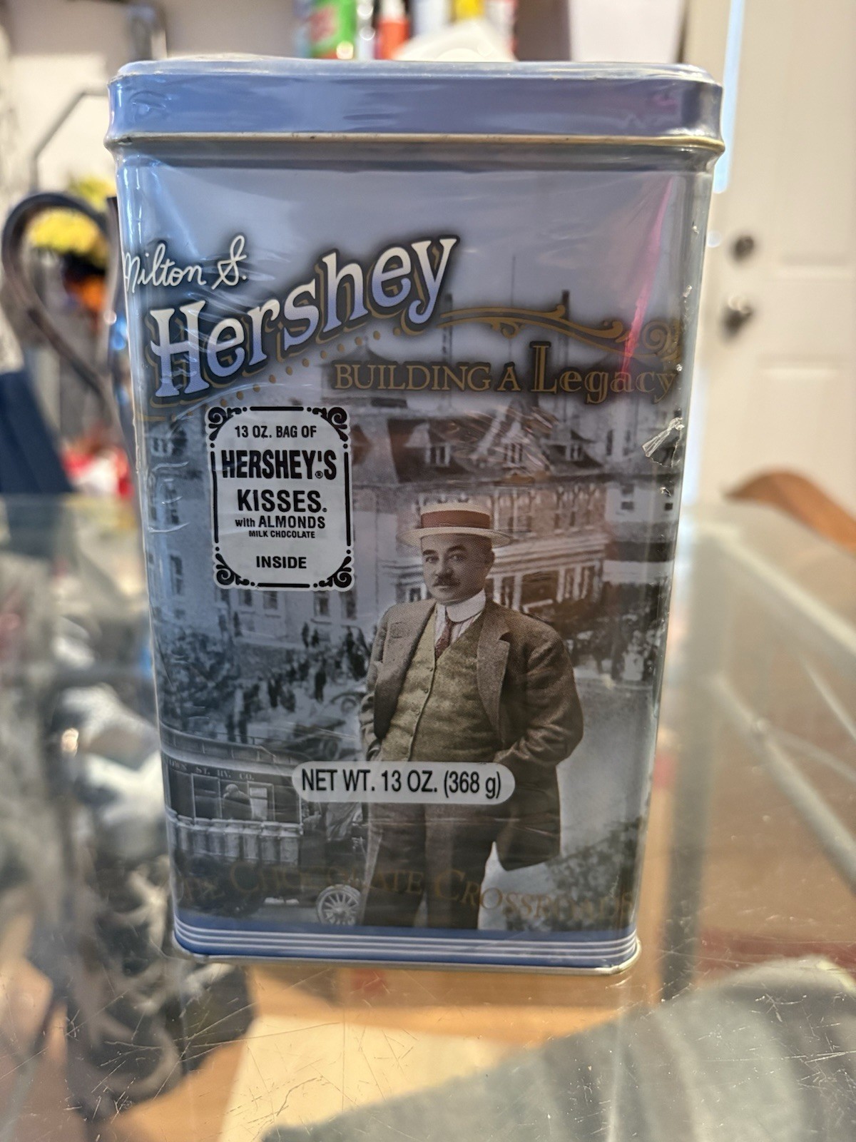 Vintage 1996 Hershey's Tin Building a Legacy Series 2 Factory Sealed Kisses New