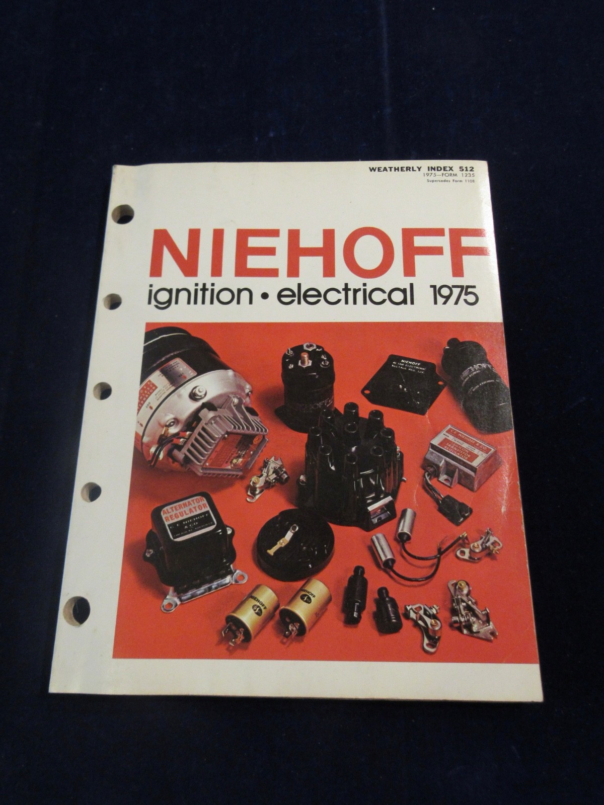 Vtg 1975 Niehoff Car Truck + Ignition Electrical Parts Accessories Catalog SHb1 Vtg 1975 Niehoff Car Truck + Ignition Electrical Parts Accessories Catalog SHb1