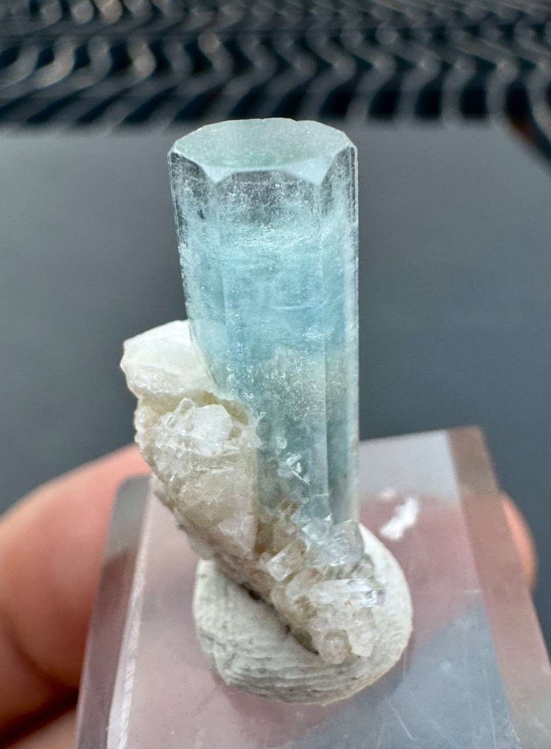 Thumbnail Aquamarine Terminated Crystal With Matrix , 12 Carats @ Minerals