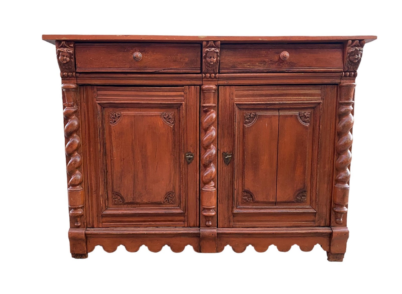 A Wood Cabinet