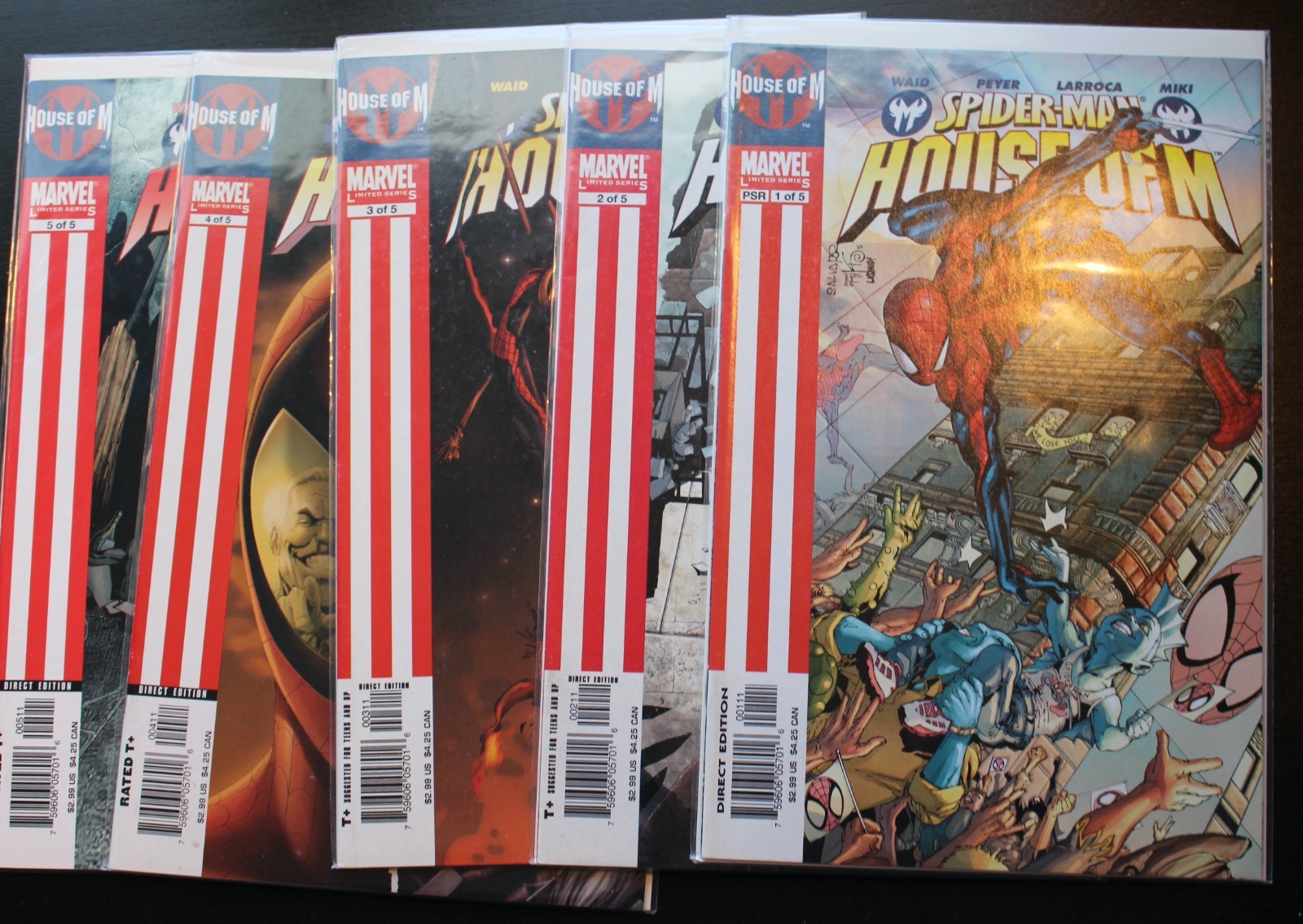 Spider-Man-House of M # 1-5 - Complete