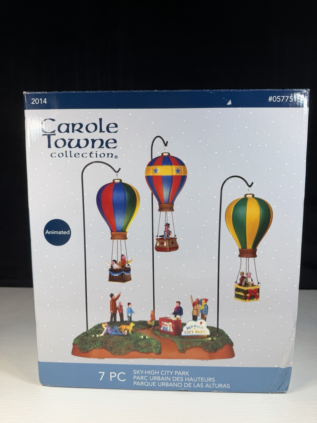 Lemax Carole Towne Collection Sky-High City Park Animated 7 Pc Set 2014 #0577515 Lemax Carole Towne Collection Sky-High City Park Animated 7 Pc Set 2014 #0577515