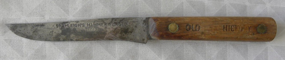 Vintage Shapleigh\'s Hammer Forged 1843 Old Hickory Handle, 9 1/2\