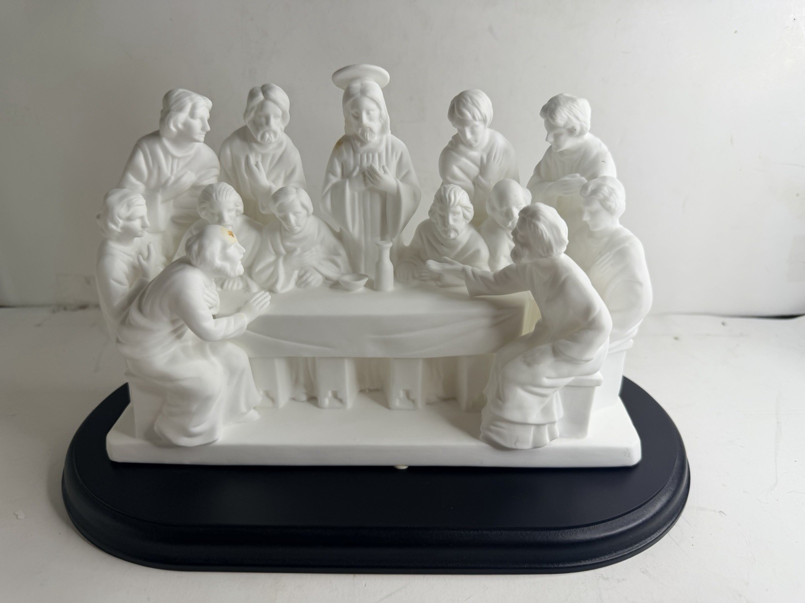 LENOX Fine Bone China The LAST SUPPER Figurine & Base 1993 Limited Edition LENOX Fine Bone China The LAST SUPPER Figurine & Base 1993 Limited Edition