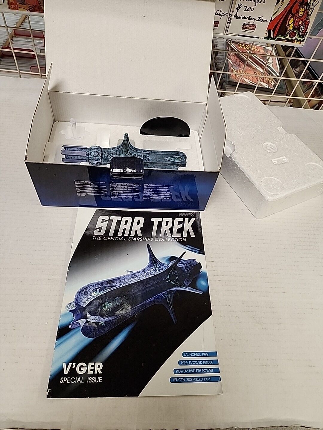 Eaglemoss Hero Collector Star Trek V\'ger Special Replica Ship 
