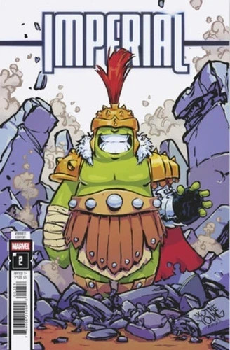 Imperial #2  - Skottie Young Variant Planet Hulk - Marvel 2025
