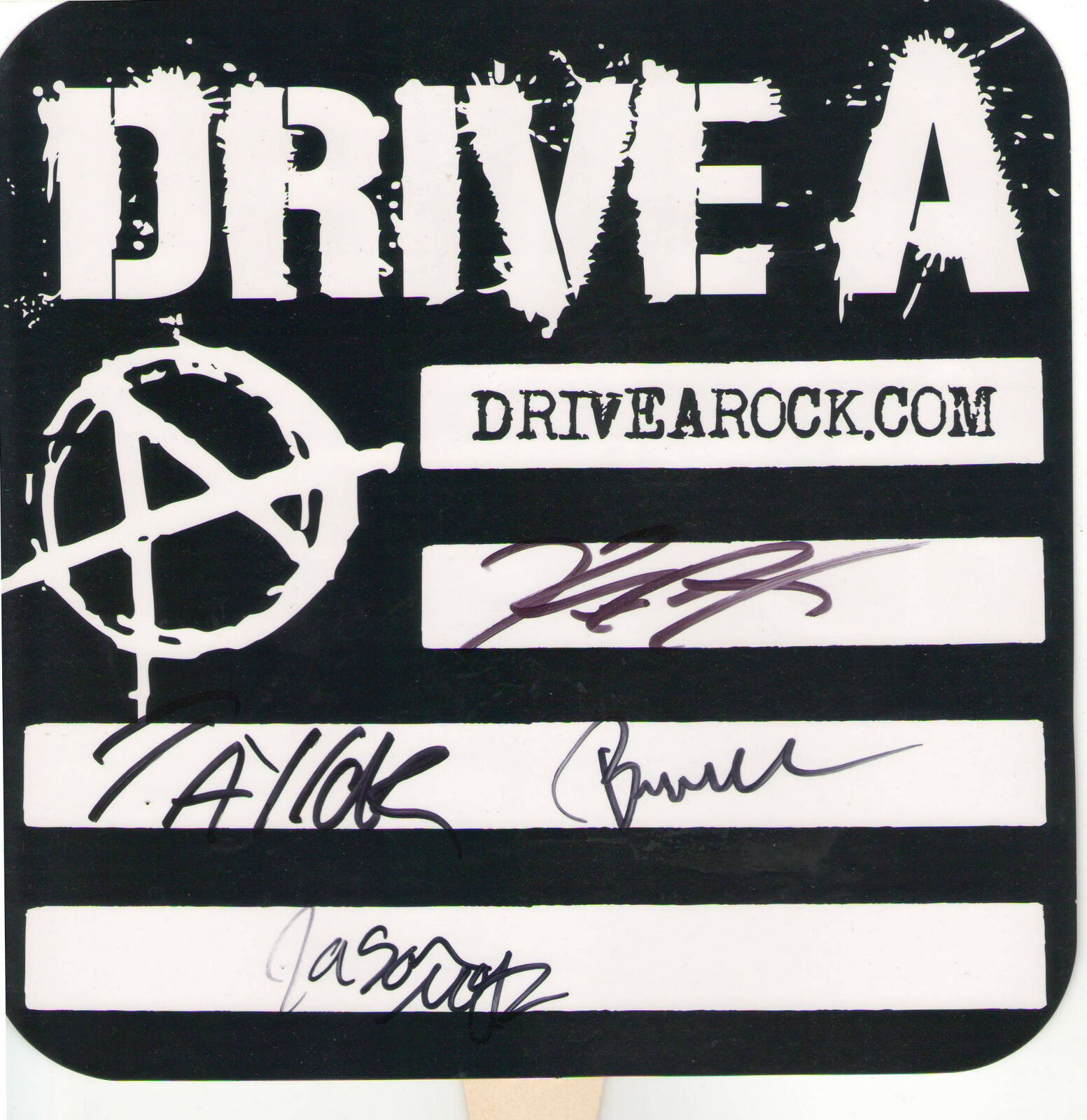 Drive A Original Autograph - Hand Signed 8x8