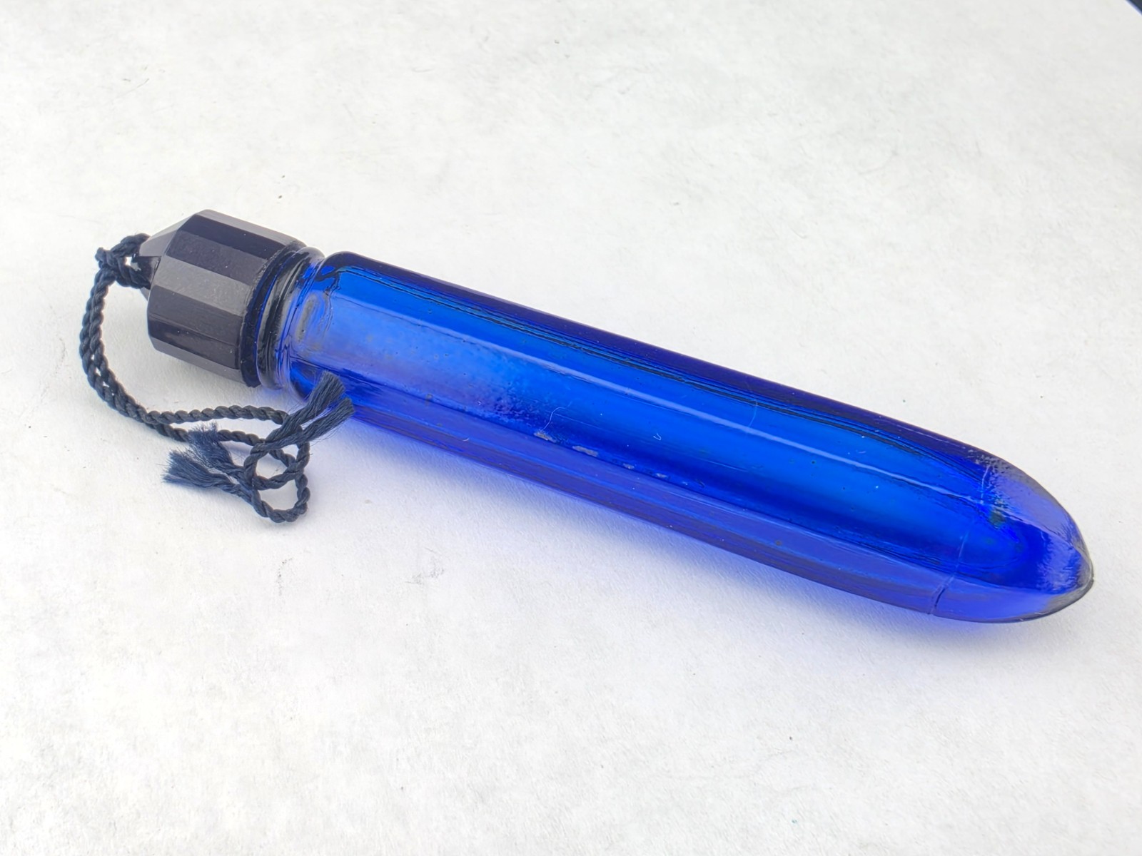 Beautiful Vintage Evening in Paris Cobalt Blue Glass 3\