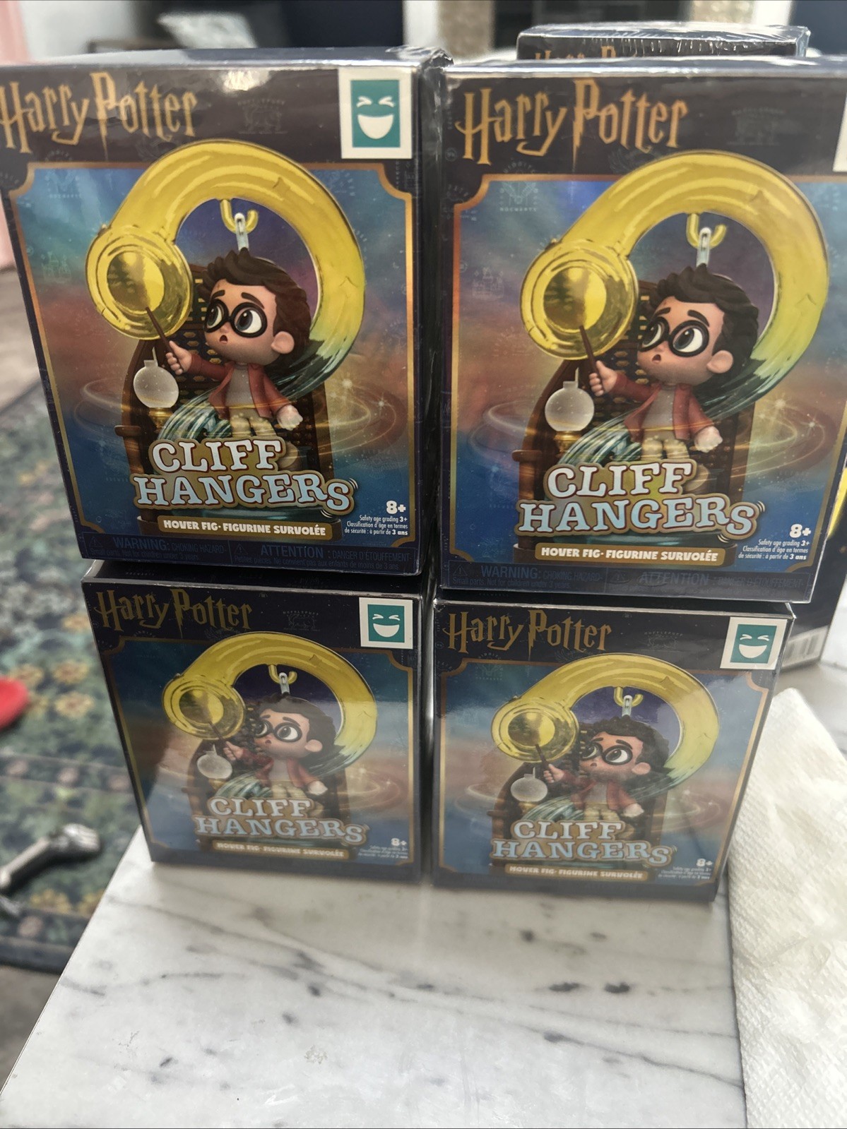 4x Brand New Unopened Harry Potter Cliff Hangers Fig