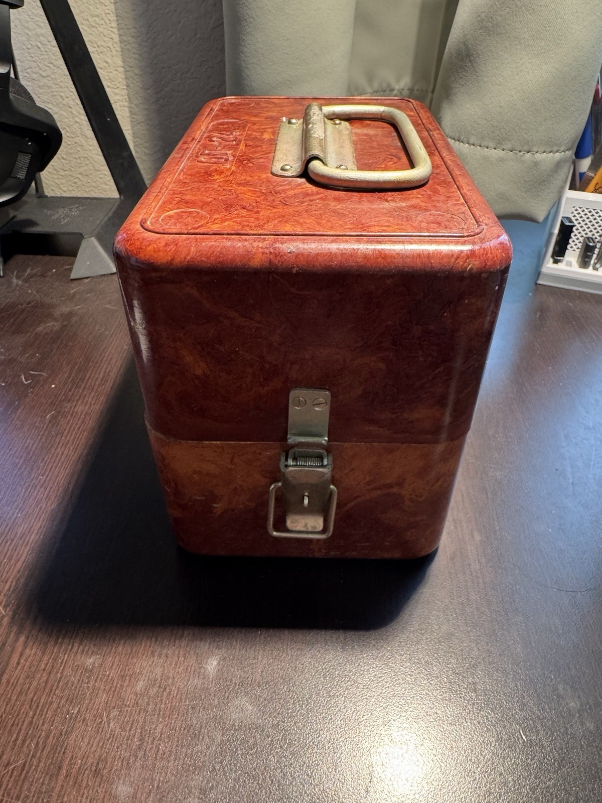 Soviet USSR Bakelite Military Dosimeter Box DP-24 Vintage