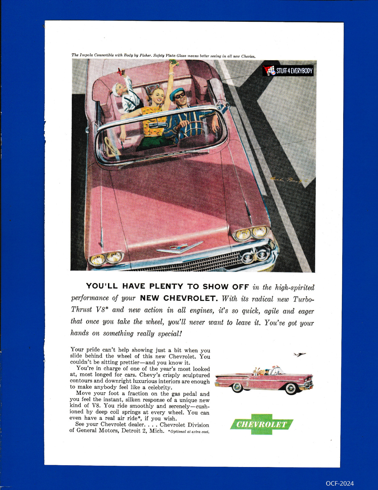 \'58 Chevy Impala Convertible.. You’ll Have Plenty to Show Off