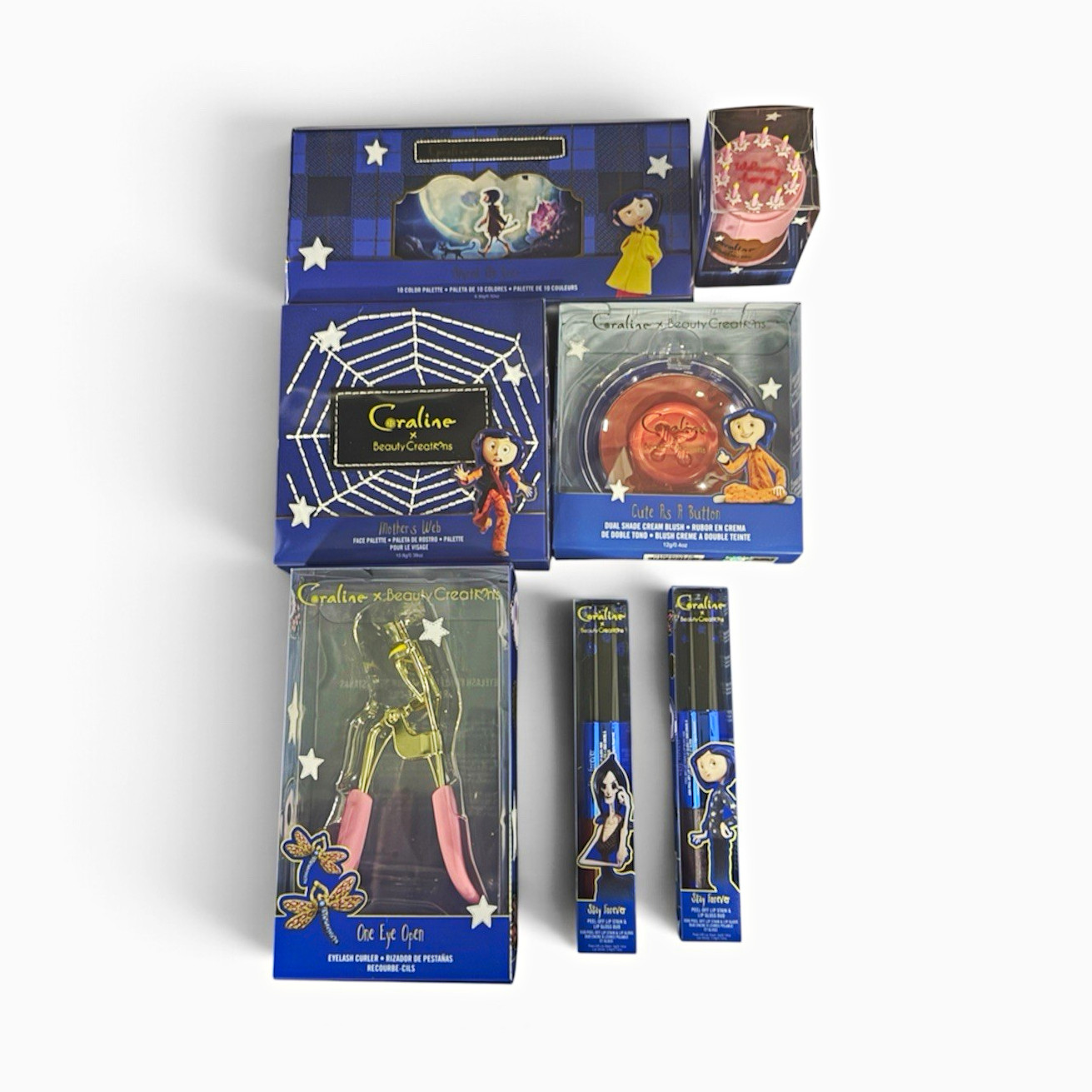 Beauty Creations x Coraline 7-Piece Makeup Bundle 