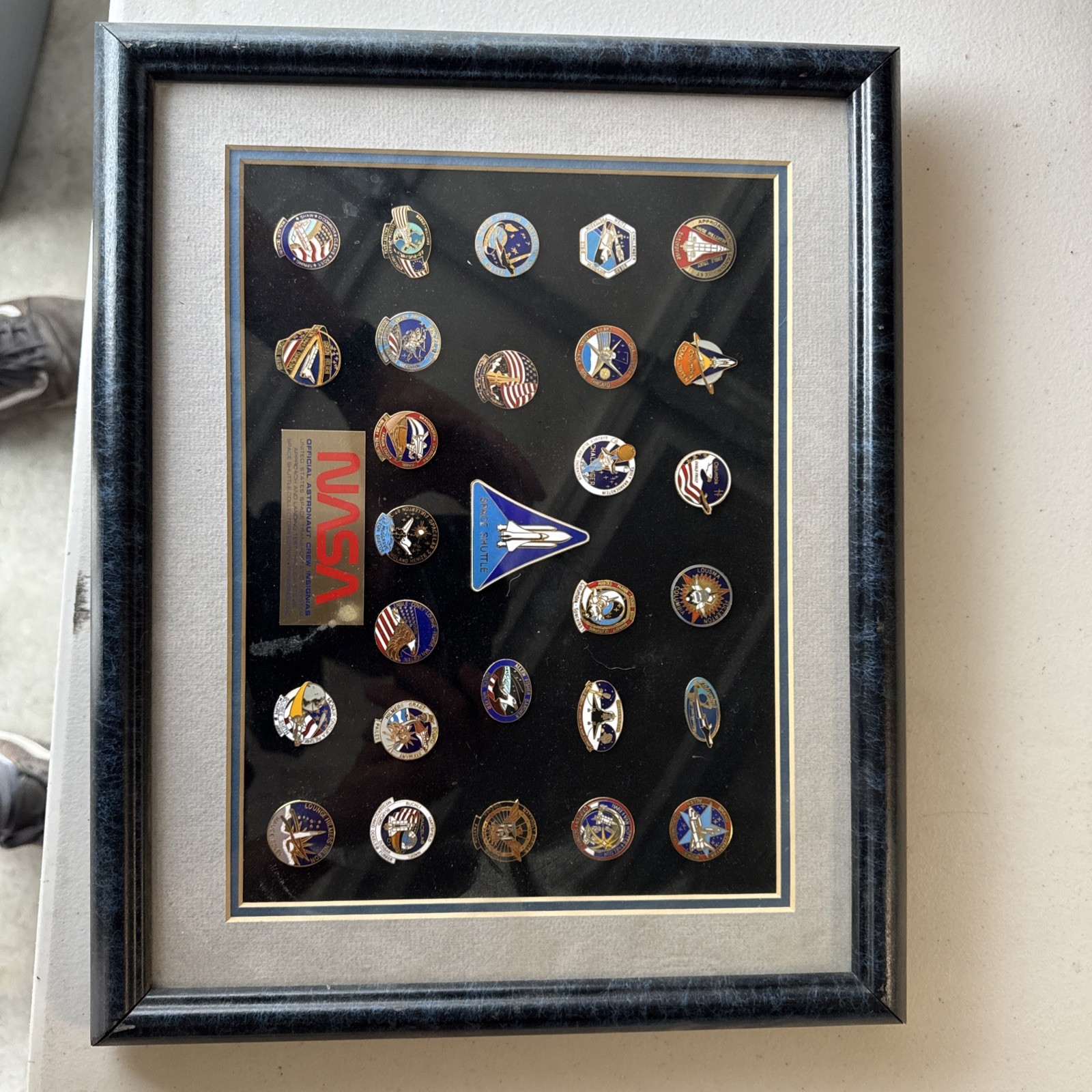 NASA Official Astronaut Crew Insignias Space Shuttle Collectors Pins Series One NASA Official Astronaut Crew Insignias Space Shuttle Collectors Pins Series One