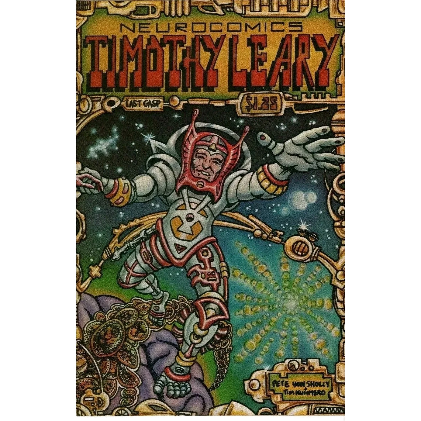 Neurocomics #1 Psychadelic Timothy Leary 1979 Comics Underground Comix