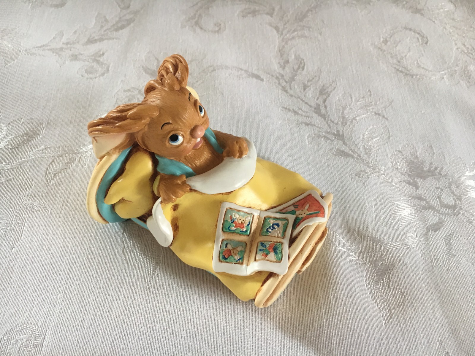 Vintage PENDELFIN Prince Hand Painted Bunnies Rabbits Collectables England NOS