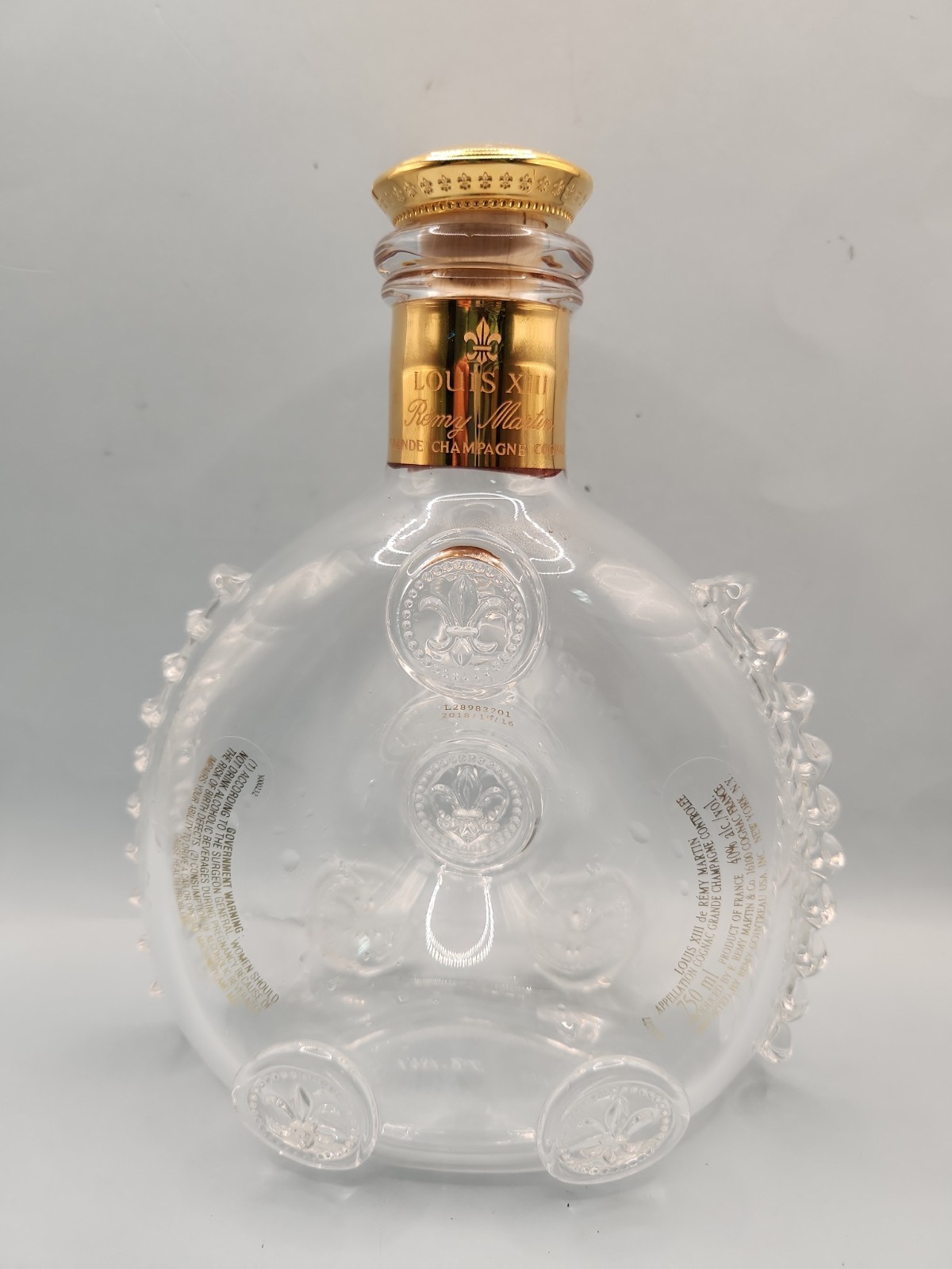 Remy Martin Louis XIII Grande Champagne Cognac 750ml Baccarat Crystal decanter