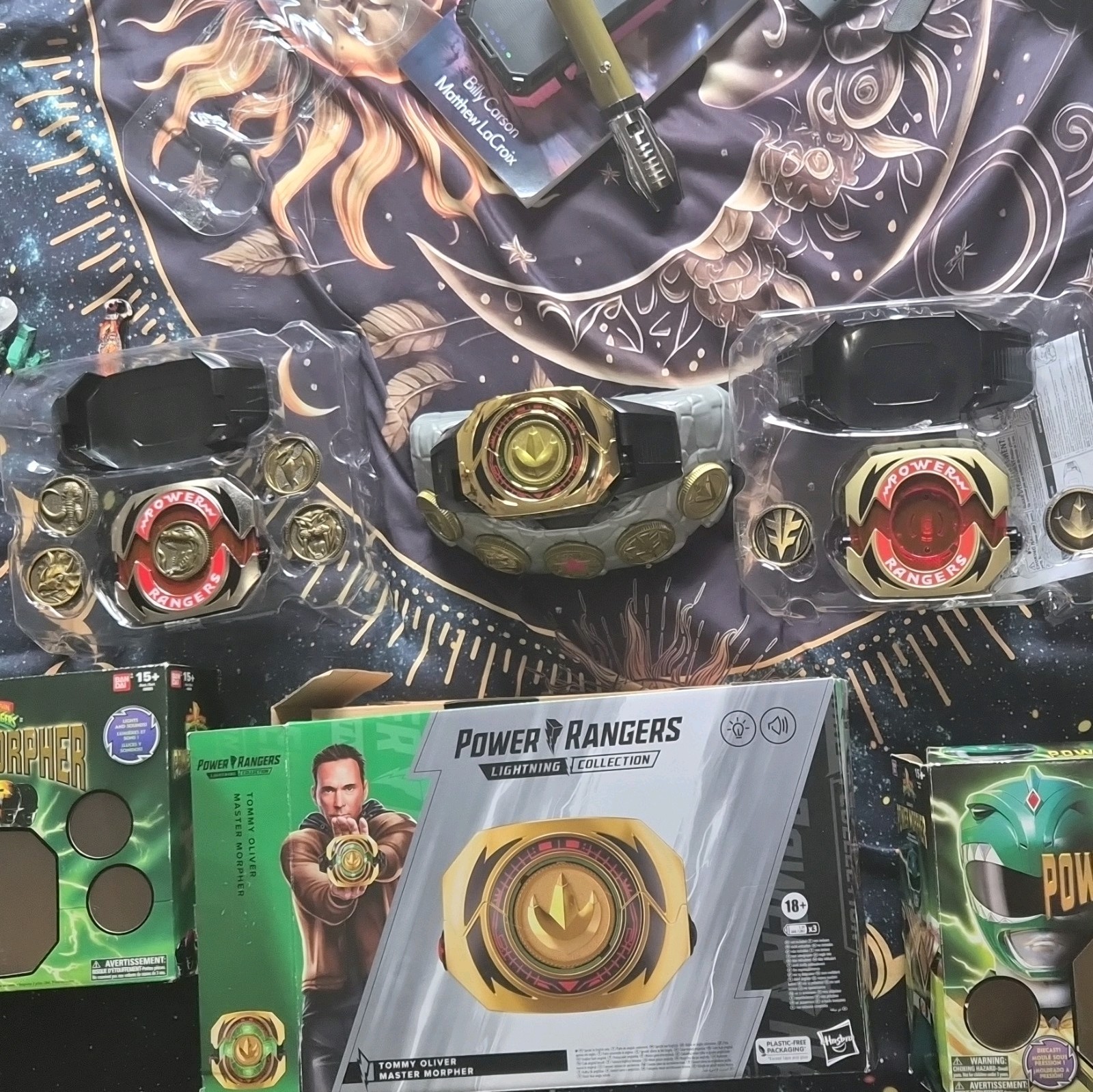 Bandai Legacy MMPR Green Ranger Power Morpher Tommy Oliver Lights/Sounds
