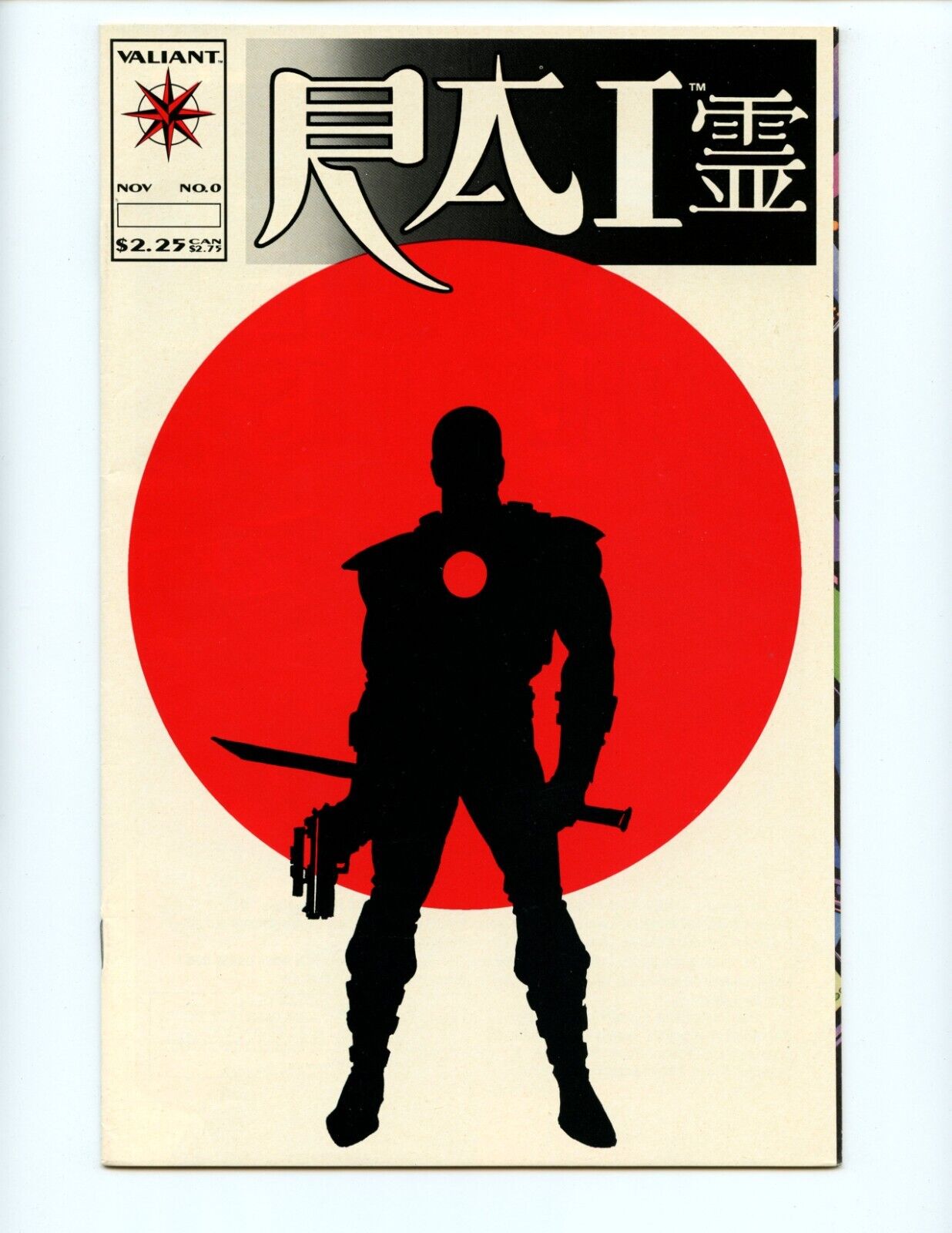 Rai #0 Comic Book 1992 VF+ Bloodshot 1st App Rai Glossy Cover Comics