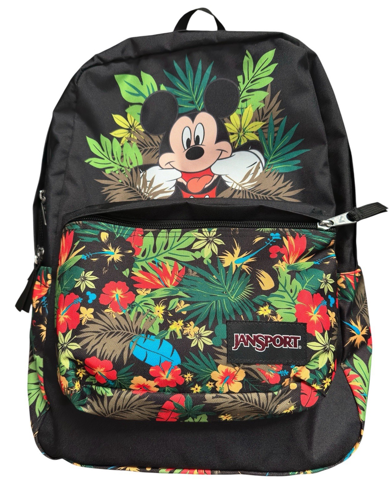 Jansport x Disney Tropical Mickey Mouse High Stakes Floral Backpack