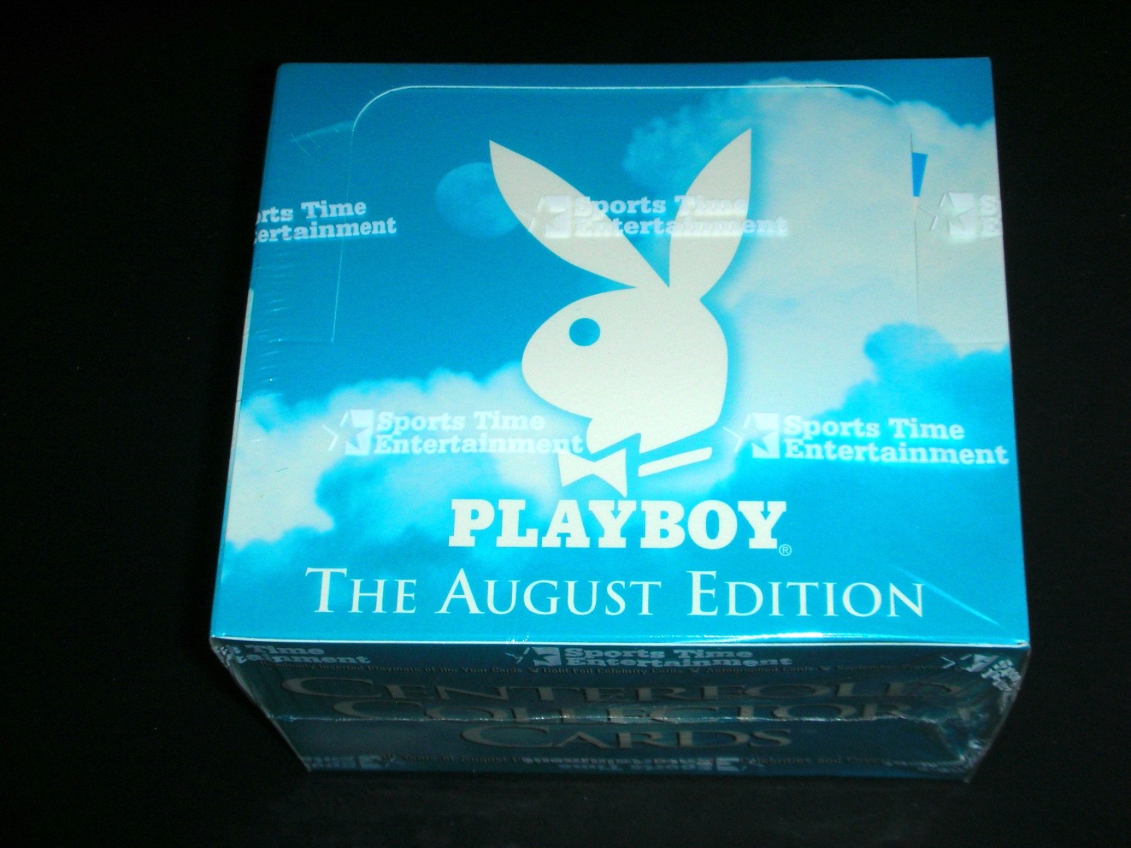 Playboy August Edition Centerfold Collector Box