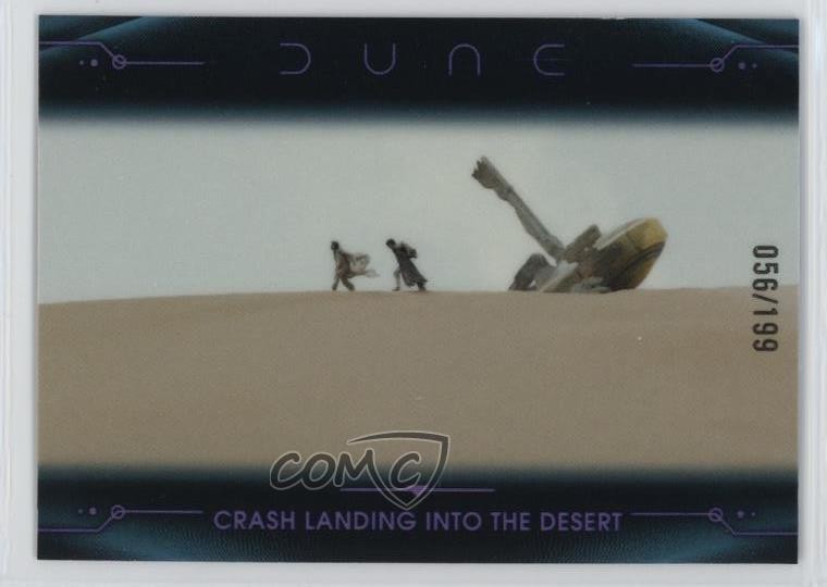 2024 Topps Chrome Dune Bene Gesserit Purple & Blue Refractor /199 #77 jc3