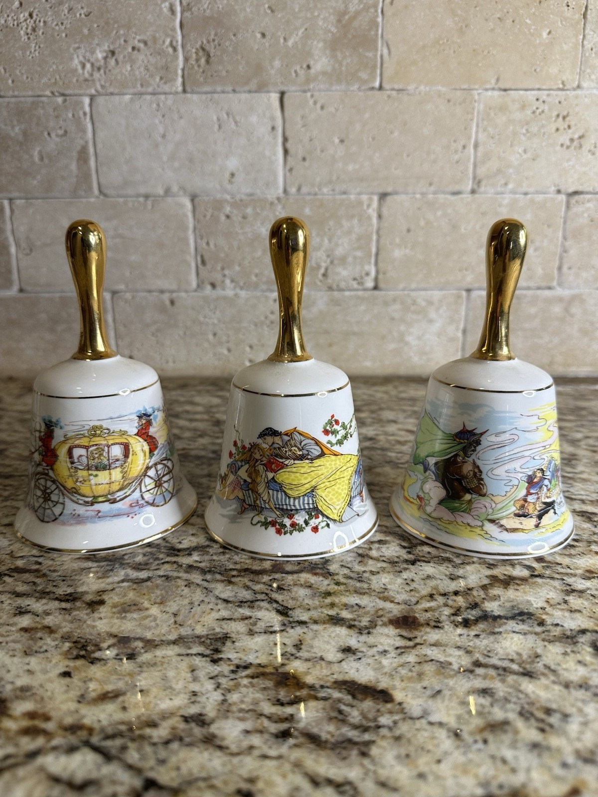 DANBURY MINT FAIRY TALE LOT OF 3