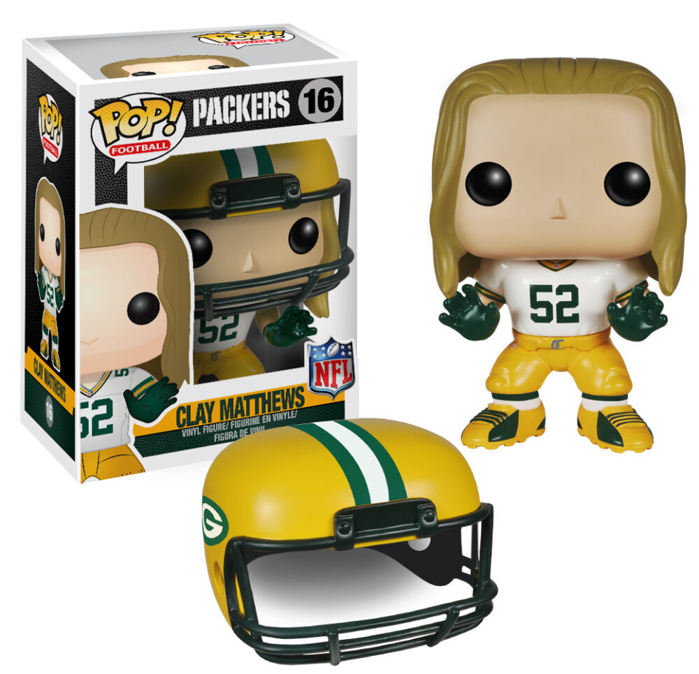 Funko Pop NFL: Green Bay Packers - Clay Matthews