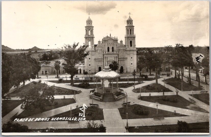 HERMOSILLO, Sonora MEXICO Real Photo RPPC Postcard 