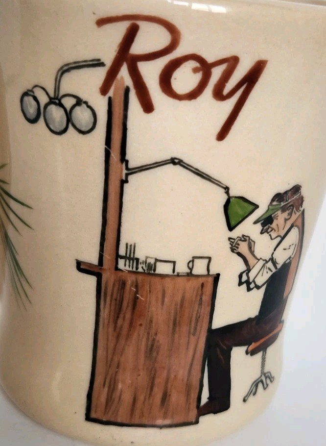 Vintage MCM Collectible Bob Williams Coffee Diner Mug Caribe \ Vintage MCM Collectible Bob Williams Coffee Diner Mug Caribe \