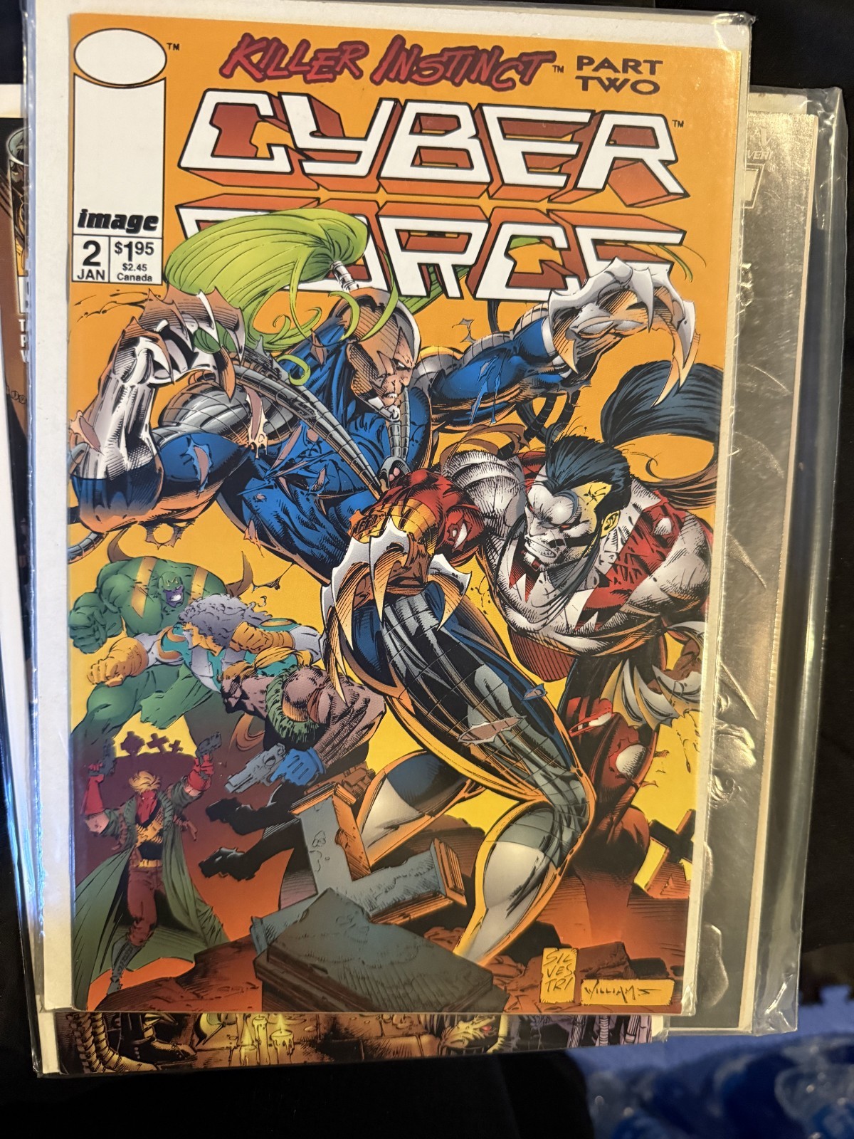 Cyberforce #2 (Image Comics Malibu Comics January 1994)